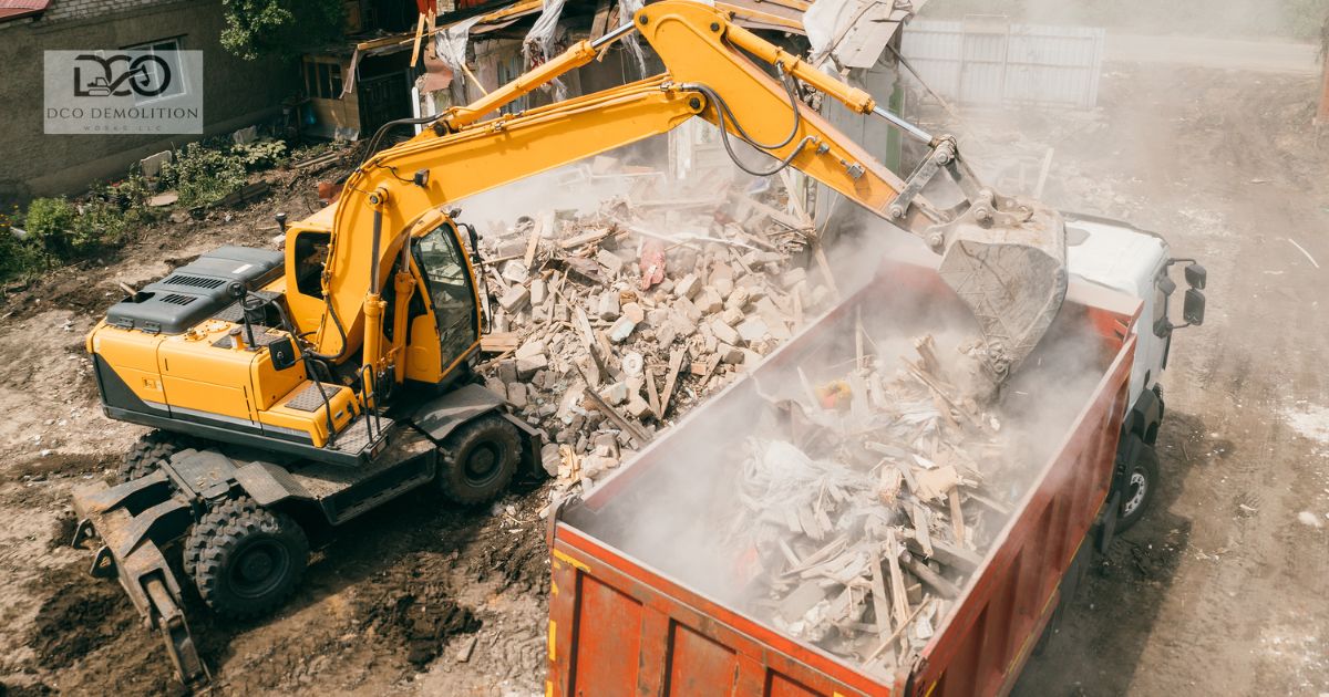 Site clearance and demolition debris removal in Dubai by DCO Demolition Works LLC